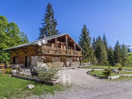grand chalet familial - 5 chambres en suite - cadre naturel exceptionnel