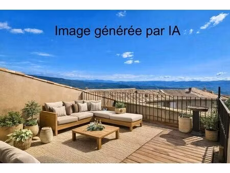 luberon maison de village ancienne avec petit extérieur