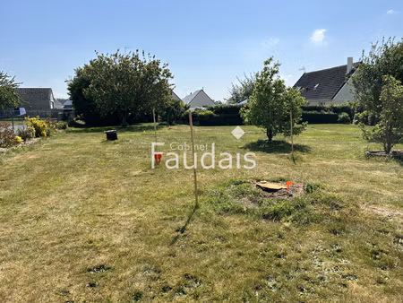 achat terrain 1 000m² gouville sur mer 50560