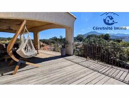 villa avec vue imprenable sur les albères