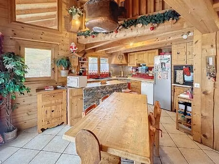 chalet 3 chambres et garage double à héry sur ugine (73400)