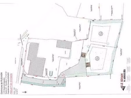 vente terrain à pleuven (29170) : à vendre / 980m² pleuven