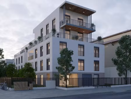 rare : point du jour   t1/t2 avec terrasse de 7 m² dans résidence de standing