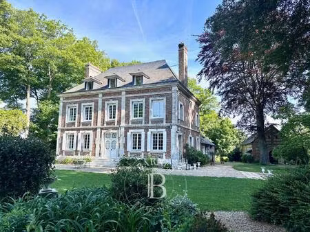 epretot - manoir xixe siècle avec dépendances et parc de 3ha