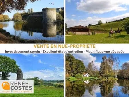vente en nue propriété - f94 ans - corlay (22320)