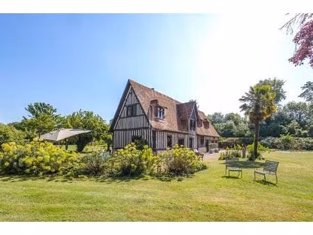 caen est  charmante maison normande (5 chambres) sur terrain de 11 600m2