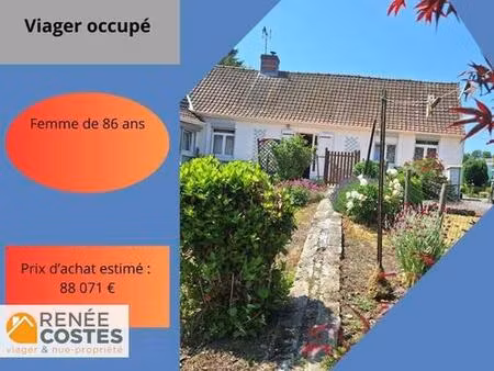 viager occupé - f86 ans - dieval (62460)