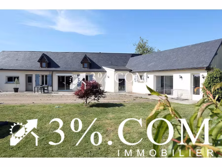 grande longère très lumineuse de plain-pied