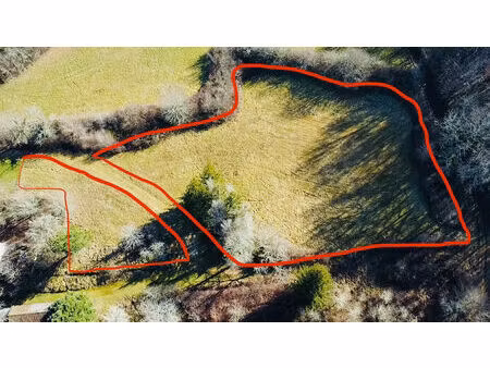 vente terrain  3846.00m²  cassagnes