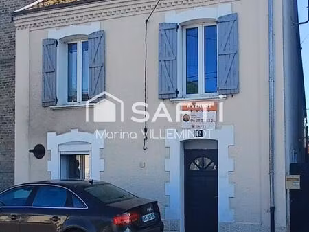 maison avec 3 chambres et terrain