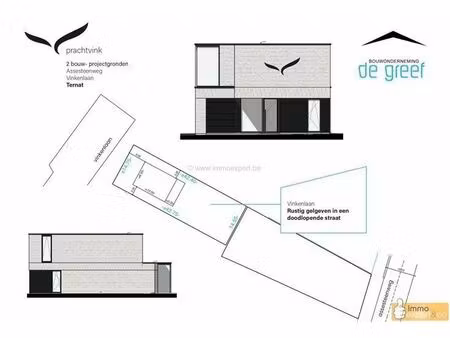 ternat : terrain à bâtir pour construction individuelle dans