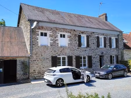 manche maison pierre terrain 5mn de saint lo