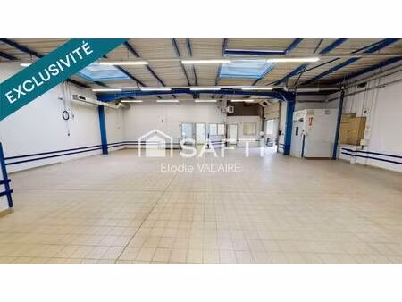 local commercial 290m² morestel + parking en sous sol 434m²