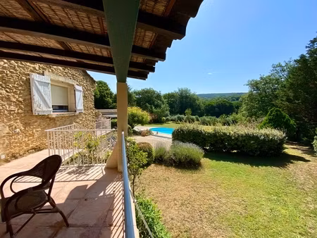 à vendre - superbe propriété de caractère avec parc de 3 hectares axe uzès-bagnols sur cèz