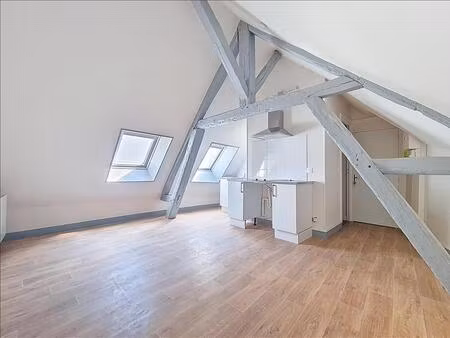 appartement - 1er étage - 14 56 m2/ 23.62m² au sol - 1 pièce - non meublé