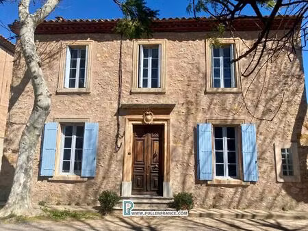 grande maison de village avec jardin non attenant et piscine dans un village des...