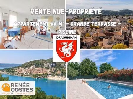 vente à terme occupée sur 120 mois - draguignan (83300)