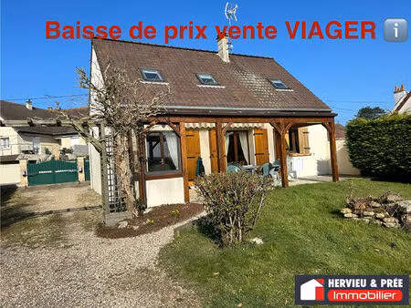 exclusivité viager ! maison individuelle 6 pièces hermanville sur mer