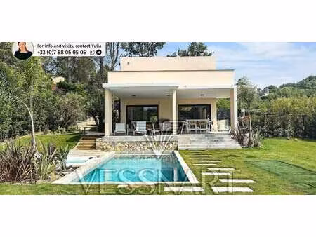 maison avec piscine et jardin ecarts sud - valbonne (06)