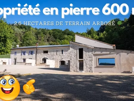 vente maison 15 pièces 600 m² à le chaffal (26190)  1 100 000 €