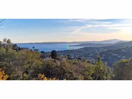 appartement 2 pieces avec vue sur mer dans le golfe de saint tropez