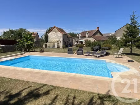 vente maison 3 pièces 94.3 m² à augy-sur-aubois (18600)  129 000 €