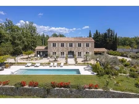 magnifique bastide en pierre avec vue dans un quartier prisé - tourrettes