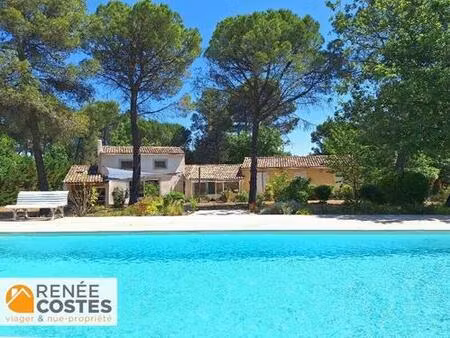 vente en nue propriété - f77-h79 ans - jouques (13490)