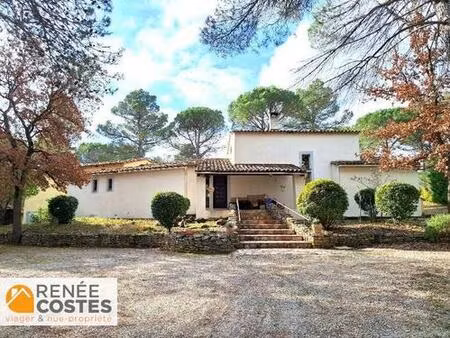 vente en nue propriété - f78-h79 ans - jouques (13490)