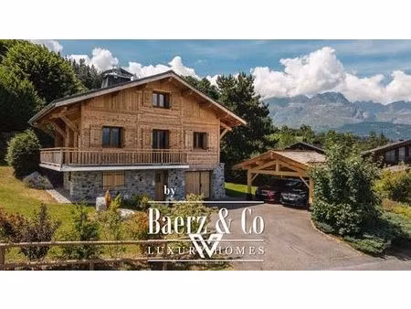 maison de luxe de 3 chambres en vente à 74920  combloux  département de la haute-savoie  a