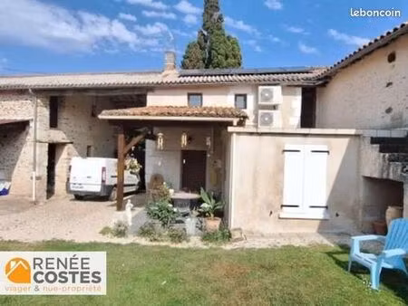 propriété en viager 3 pièces 193 m²