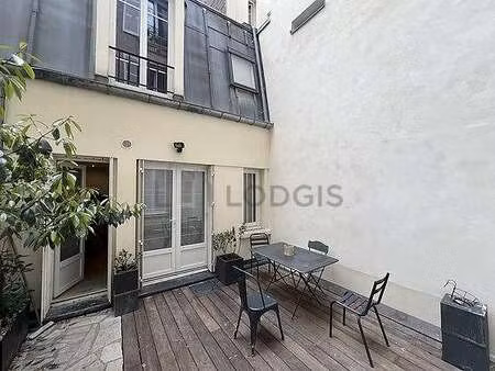 maison individuelle 1 chambre meublée avec terrasse