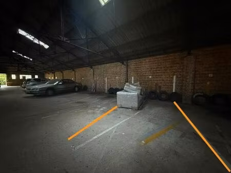 emplacement de parking dans un garage collectif