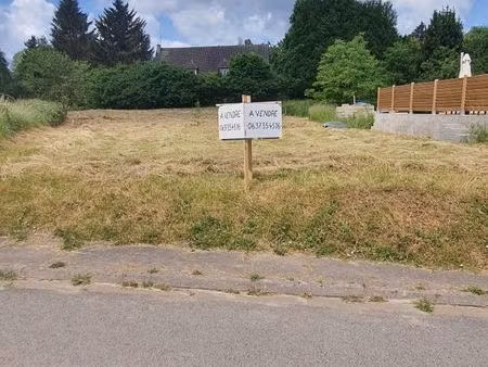 vente terrain à bâtir