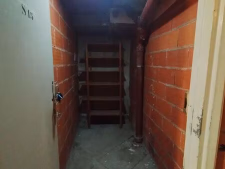 caves de 5 m² (10 m3) à 80 m² (200 m3) lumière  saine  sol dur et bon état  rdc  papus  ce