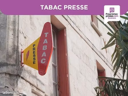 fonds de commerce tabac  pmu  fdj 47 m²