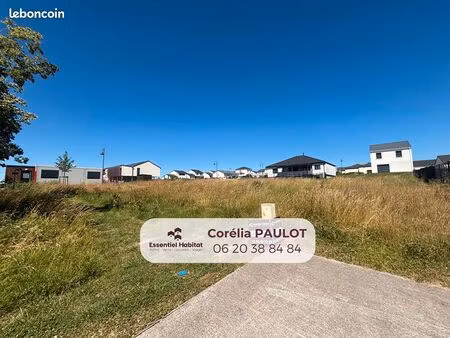 terrain 724 m² courcelles chaussy