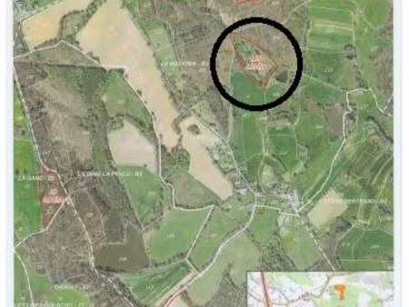 location terrain agricole de 12800 m²