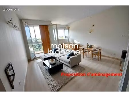 appartement 3 pièces 64 m²