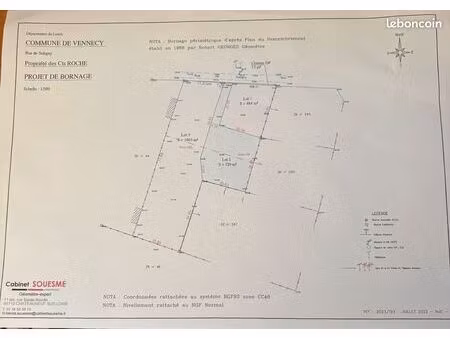 terrain constructible vennecy 45760