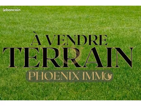 terrain 2620 m² saubole