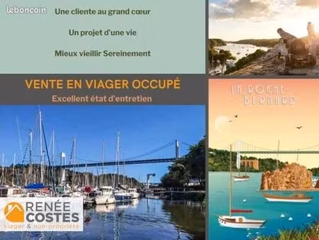 maison en viager 3 pièces 80 m²