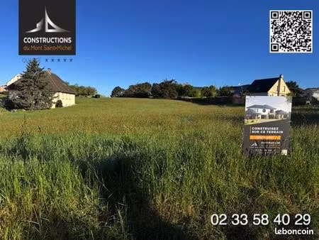terrain 505 m² saint pair sur mer