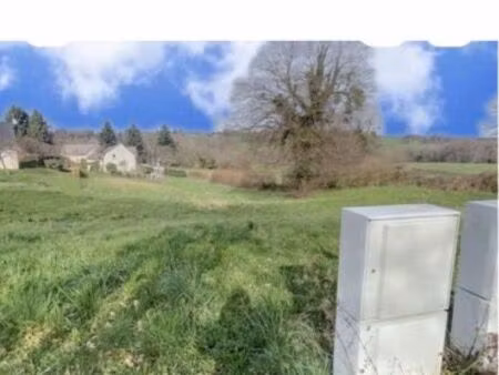 terrain saint jal 1001 m2 constructible viabilisé