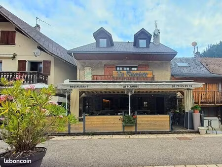 à vendre - fonds de commerce bar-restaurant de montagne