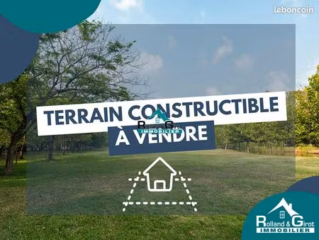terrain 1279 m² antrain