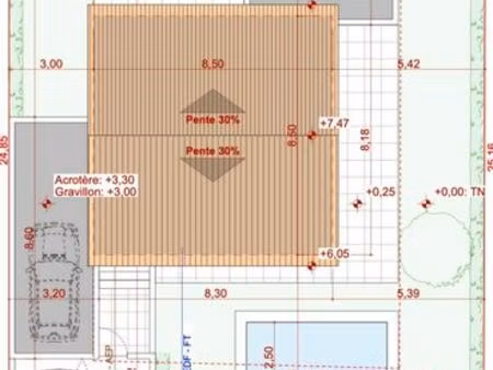 terrain gignac avec permis proche école