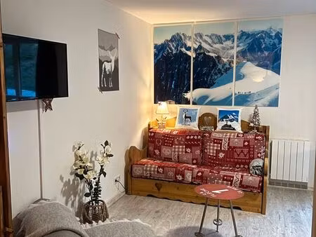 studio tout équipé dans la résidence les balcons d'aix cœur de station de la feclaz