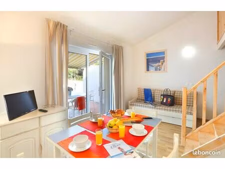 location appartement meublé au mois - deux pièces/une chambre à saint georges d'oleron hor