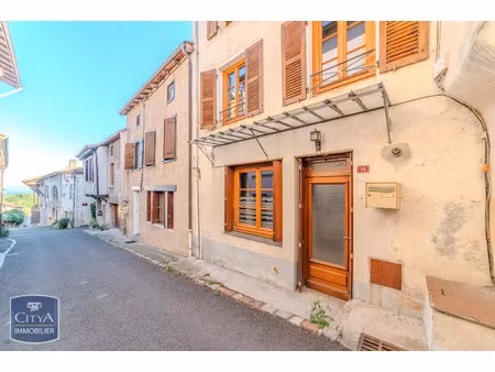 maison à vendre 5 pièces 88 m² - saint-haon-le-châtel (42) - 80 000€